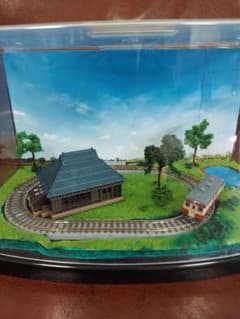Zゲージ 鉄道模型 オリジナル駅舎風景セットのサムネイル