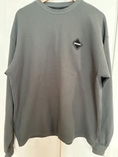 FCRB TECH WAFFLE TEAM CREWNECK TOP M - メルカリ