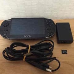 PS VITA ブラック 本体 メモリーカード8GB付きのサムネイル