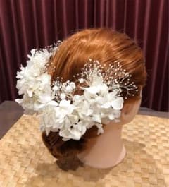＊髪飾り ＊プリザーブドフラワー ＊ヘッドドレス＊12本セット＊のサムネイル