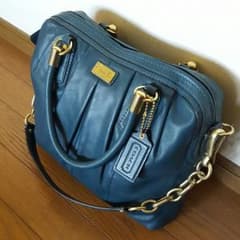 ゆうちゃりか様。専用　COACH　コーチ　レザー2WAYハンドバック✨美品✨のサムネイル