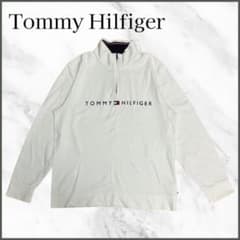 TOMMY HILFIGER ハーフジップトレーナー vintage ホワイトのサムネイル