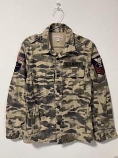 AVIREX U.S.NAVY ミリタリージャケット 迷彩 Mサイズ - メルカリ