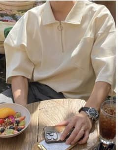 ASCLO O Ring Zip Collar T Shirtのサムネイル