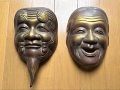 能面 鉄面 夫婦 - メルカリ