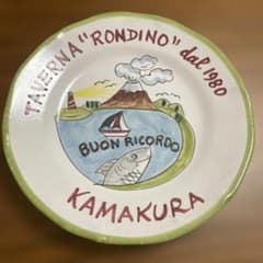 ブオンリコルド　BUON RICORDO 非売品　絵皿　イタリア　4枚セット ブオンリコルド イタリア製 1998手書き絵皿 BUON RICORDO - メルカリ