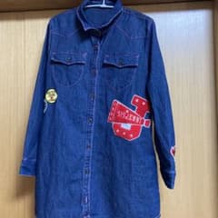 最終値下げ JENNI GIRL 140 デニムワンピのサムネイル