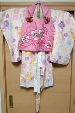 601ab1□七五三 三歳 男児 着物&被布&長襦袢 五つ紋 兜□美品 | Shop