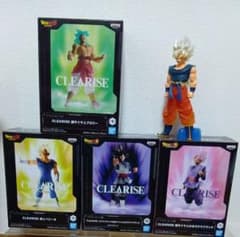 ドラゴンボール CLEARISE フィギュア 5種セット 超サイヤ人孫悟空他のサムネイル