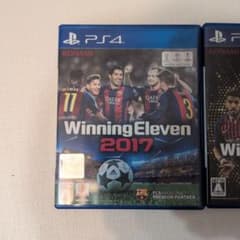 PS4 ウイニングイレブン2017,2019,fifa22のサムネイル