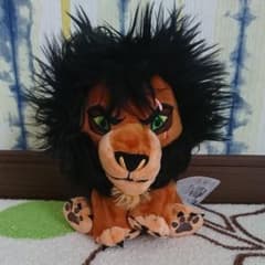 ☆ソナ☆様専用 ライオンキング スカー ぬいぐるみ☆のサムネイル