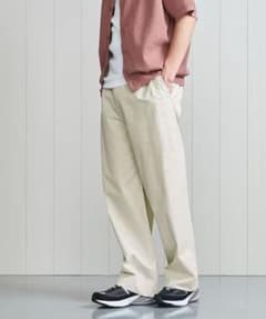 H beauty&youth ＜H＞ピーチスキン チノ 2プリーツパンツ 1200025S2317_l1_a017.jpg