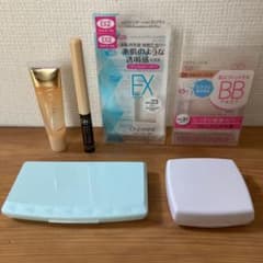 セザンヌ　ファンデ×2 毛穴レスコンシーラー　まゆずみ03   4点セットのサムネイル