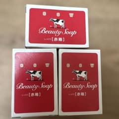 牛乳石鹸 カウブランド 赤箱 90g 3個セットのサムネイル