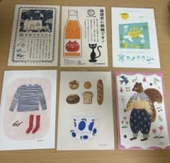 九ポ堂 AIKOFUKWA等 ポストカード 6枚セット - メルカリ