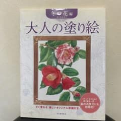 大人の塗り絵 冬の花編 佐々木由美子のサムネイル