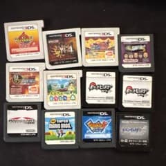3DS/DS의 게임 카세트 12개