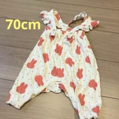 miffy ミッフィー サロペット ロンパース 70cm