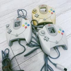 ドリームキャスト　コントローラー　動作確認済み　3つのサムネイル