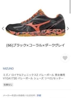 ミズノ ロイヤルフェニックス2 バレーボールシューズ 男女兼用V1GA1730のサムネイル