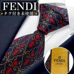 タグ付き未使用✨FENDI ネクタイ ゴージャス フェンディ バロック