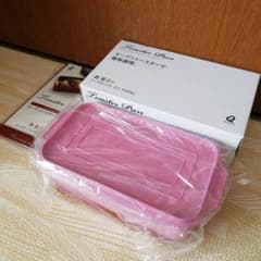 新品未使用　葛恵子のトースターパン　ピンクのサムネイル