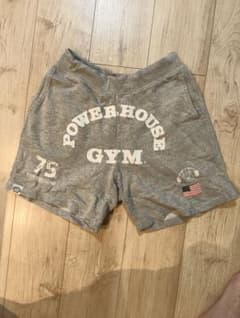 ガ*タ様 POWERHOUSE GYM ショートパンツ グレー Sのサムネイル