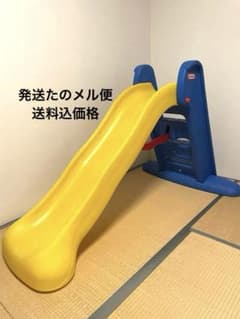 残り滑り台のみ　値下げ　美品☆リトルタイクス大きなすべり台　ブルー×イエロー 室内使用品 リトルタイクス 大きなすべり台 ブルー×イエロー 美品
