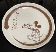 ディズニーミッキー和風丸皿1枚sangoのサムネイル