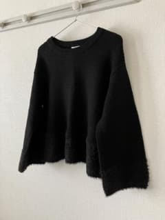 GU ニット　黒のサムネイル