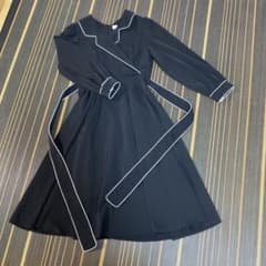 A'n MILLE 黒ロングワンピース