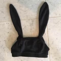 黒うさみみベレー帽のサムネイル