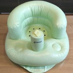 リッチェル ふかふかベビーチェア エアーチェア バスチェアのサムネイル