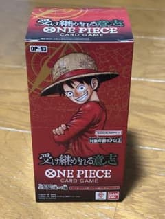 ワンピースカード 受け継がれる意志 BOX 未開封 テープカット済 - メルカリ