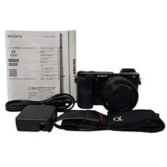 シャッター数1330回 SONY α6000 ミラーレス一眼カメラ レンズキット