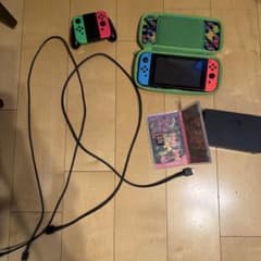 Nintendo Switch 本体 ジョイコン付き スプラトゥーン2付き - メルカリ