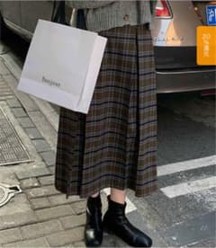 チェックボックスプリーツスカートのサムネイル