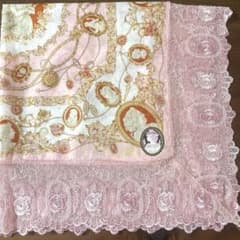 大判レースハンカチ　ひざ掛け　gentildonna CAMMEO　新品未使用のサムネイル