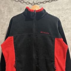 【送料無料】 Columbia コロンビア フリース Lサイズ フルジップ 古着