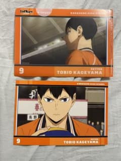 ハイキューミニクリアファイルコレクション影山飛雄のサムネイル