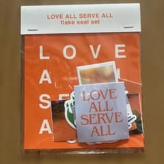 藤井風 LOVE ALL SERVE ALL フレークシールセット - メルカリ