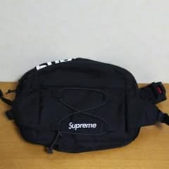 Supreme 2017ssウエストバッグ 黒のサムネイル