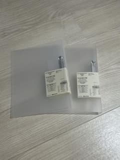 無印良品 ポリプロピレン ファイル 2穴 B5 2冊セットのサムネイル