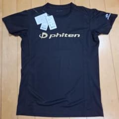 新品 phiten ファイテン Tシャツ ブラック Sのサムネイル