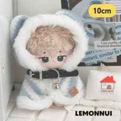 10cm ぬいぐるみ服 着せ替え チョーカー ぬい活 推し活 推し-A3218