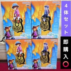ズートピア2 モニタートップフィギュア ジュディ ニック 4体 新品未