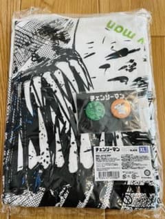 チェンソーマン フルグラフィックTシャツ・缶バッジ2個付（XLサイズ 