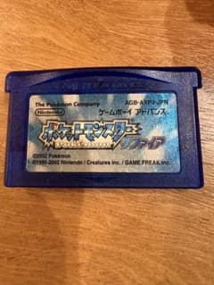 ポケットモンスター サファイア ゲームボーイアドバンスのサムネイル
