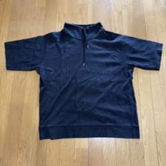 格安！tk. TAKEO KIKUCHI ハイネック 半袖Tシャツ ブラックのサムネイル