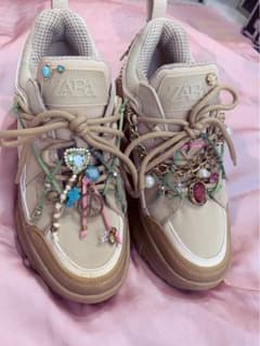 ZARA スニーカー オリジナルカスタマイズのサムネイル